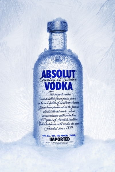 Photograph Andy Lewis Absolut Vodka on One Eyeland